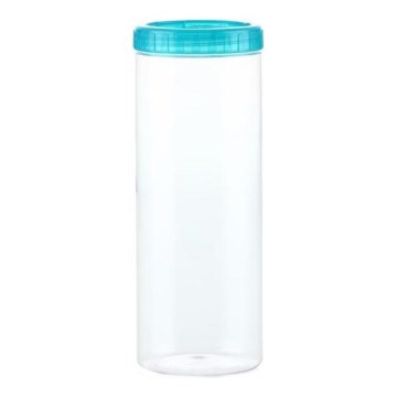 Recipiente para alimentos INTERLOCK 1,6 l turquesa/transparente
