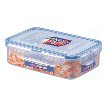 Recipiente para alimentos LOCK 0,5 l azul/transparente