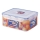 Recipiente para alimentos LOCK 5,5 l azul/transparente