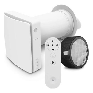 Recuperador de calor ambiente 12W Wi-Fi Tuya + comando