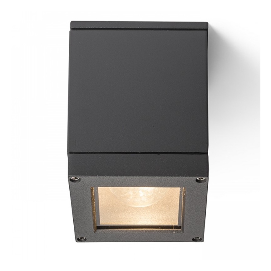 RED - Design Rendl-R10385 - Iluminação de teto exterior QUADRA 1xE27/75W/230V IP54