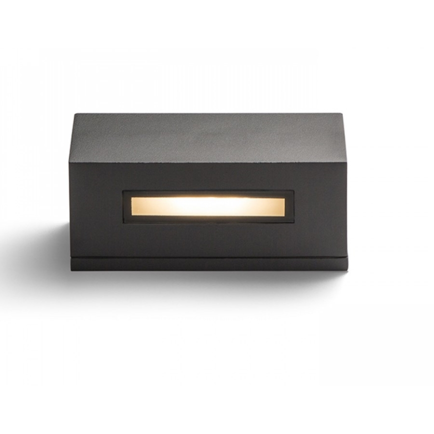 RED - Design Rendl-R10439 - Iluminação de parede exterior WOOP 1xR7s/48W/230V IP54