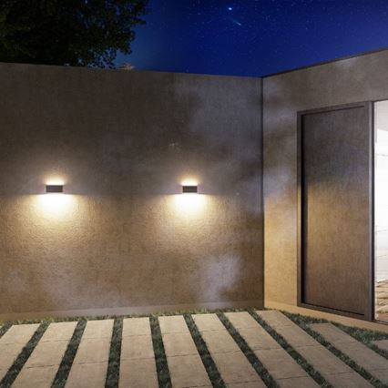 RED - Design Rendl-R10439 - Iluminação de parede exterior WOOP 1xR7s/48W/230V IP54