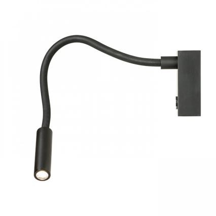 RED - Design Rendl - R10541 - Candeeiro de parede LED AIM LED/3W/230V preto