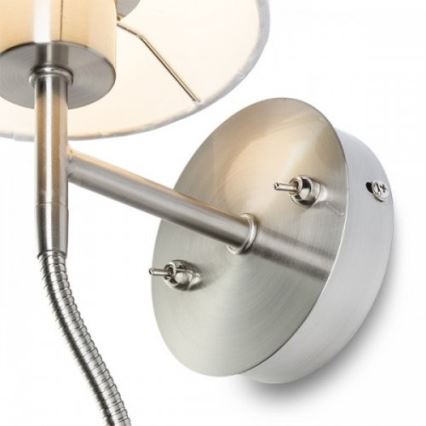 RED - Design Rendl - R10580 - Candeeiro de parede LED VERSA 1xE27/42W/230V + LED/3W