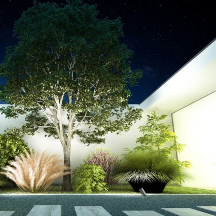 RED - Design Rendl - R11754 - Iluminação exterior LED ROSS LED/9W/230V IP65