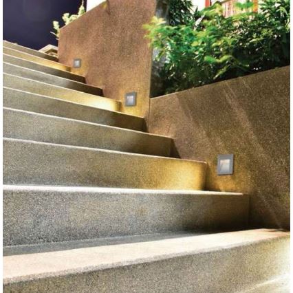 RED - Design Rendl-R12015 - Iluminação embutida exterior LED TESS LED/3W/230V IP54