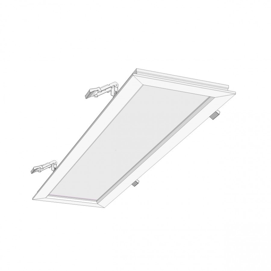 RED - Design Rendl - R12061 - Painel embutido LED STRUCTURAL LED/22W/230V