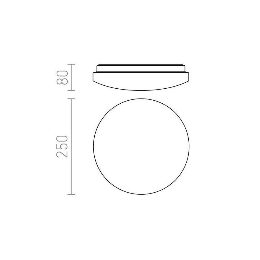 RED - Design Rendl - R12431 - Iluminação de teto LED SEMPRE LED/10W/230V