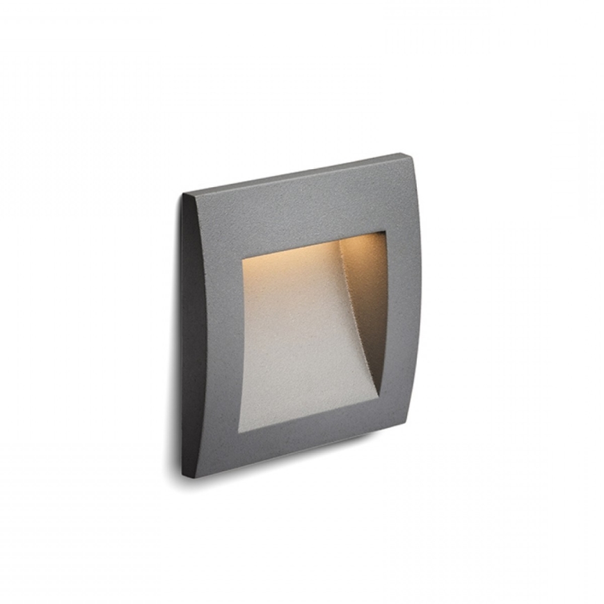 RED-Design Rendl-R12534-Iluminação incorporada exterior LED GORDIQ LED/1,5W/230V IP65