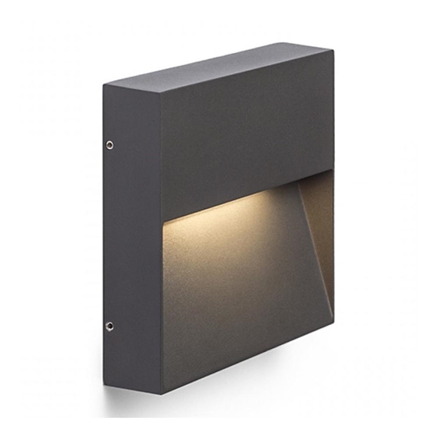 RED - Design Rendl-R12544- Iluminação de parede exterior LED AQILA LED/6W/230V IP54