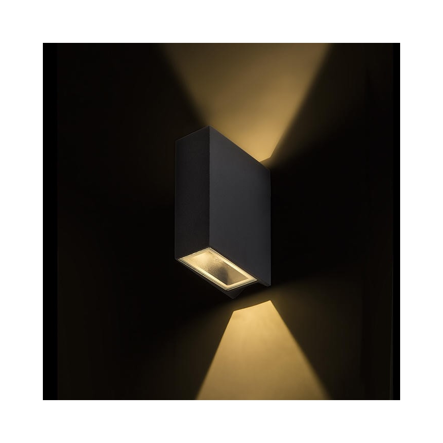 RED -Design Rendl-R12555- Iluminação de parede exterior LED UKKO 2xLED/3W/230V IP54