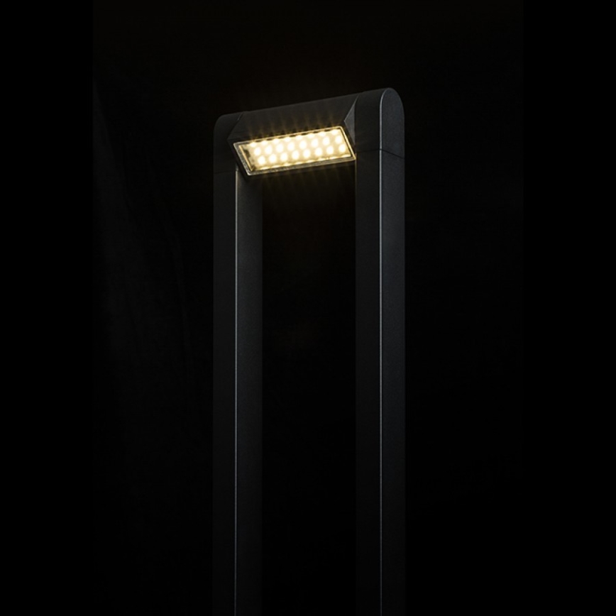 RED - Design Rendl - R12624 - Candeeiro exterior LED AQUE LED/8W/230V IP54 preto