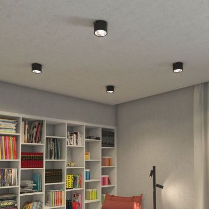 RED - Design Rendl-R12634 - Foco LED com regulação KELLY 15W/230V preto