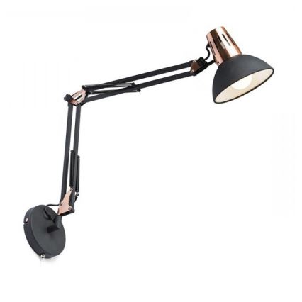 RED - Design Rendl - R12651 - Candeeiro de parede ANTE 1xE27/28W/230V preto