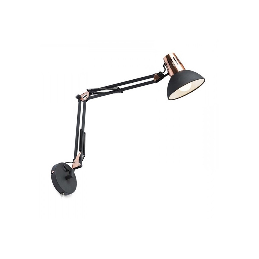 RED - Design Rendl - R12651 - Candeeiro de parede ANTE 1xE27/28W/230V preto