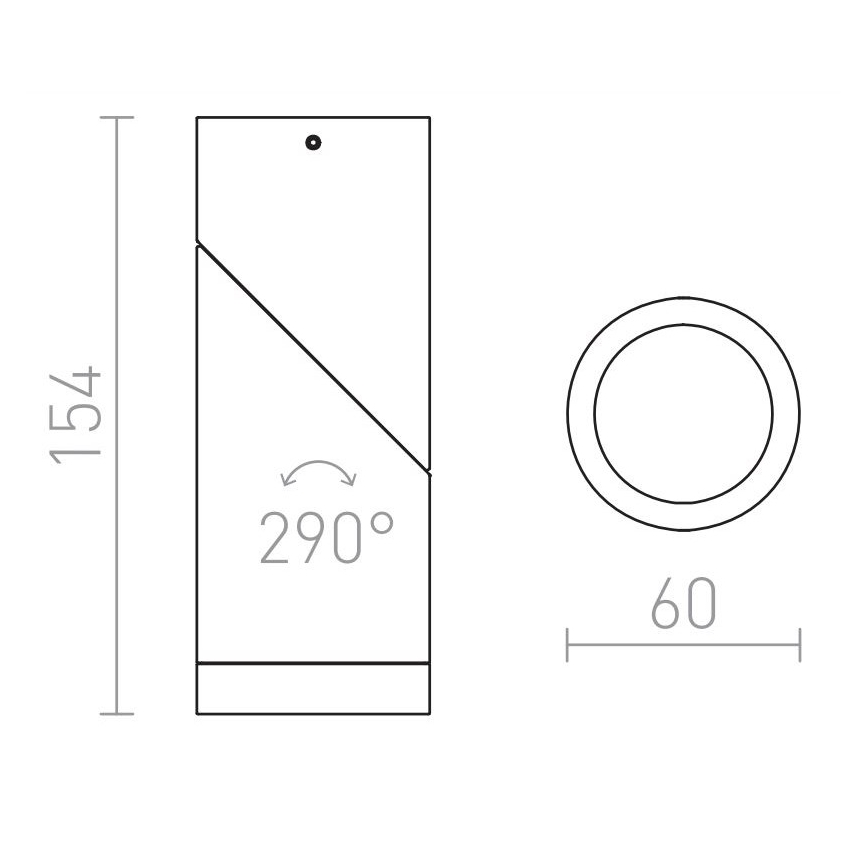 RED - Design Rendl - R12670 - Foco SNAZZY 1xGU10/35W/230V branco