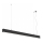 RED - Design Rendl - R12719 - Candelabro suspenso LED PESANTE LED/40W/230V preto