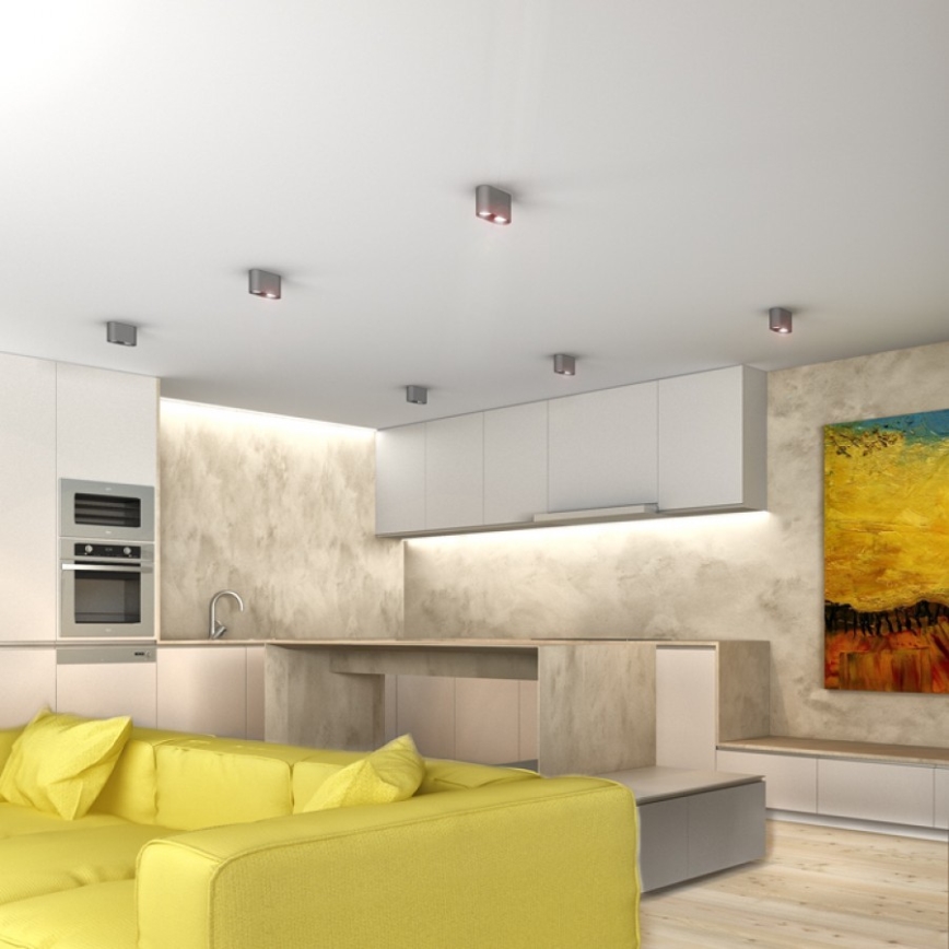 RED - Design Rendl - R12732 - Foco MANTOVA 2xGU10/35W/230V branco