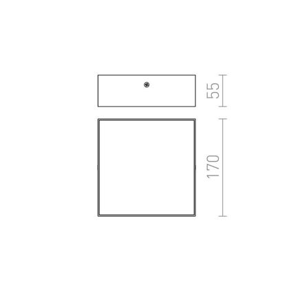 RED - Design Rendl - R12848 - Iluminação de teto LED LARISA LED/15W/230V branca