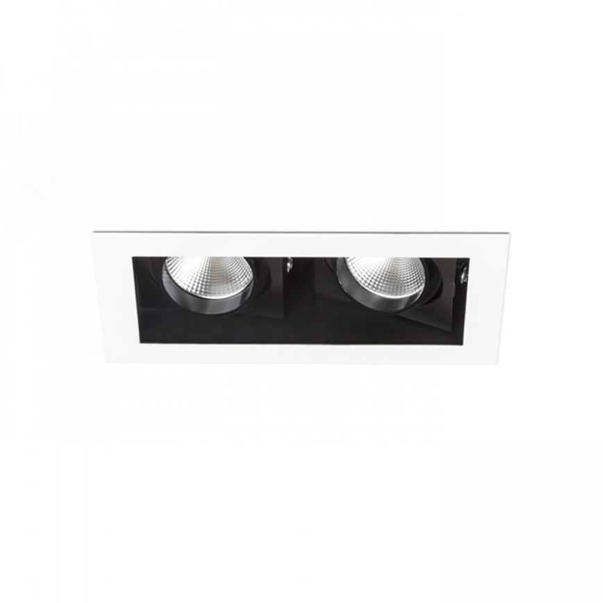 RED - Design Rendl - R12857 - Foco de encastrar LED BONDY 2xLED/7W/230V