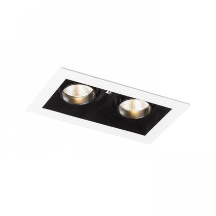 RED - Design Rendl - R12857 - Foco de encastrar LED BONDY 2xLED/7W/230V