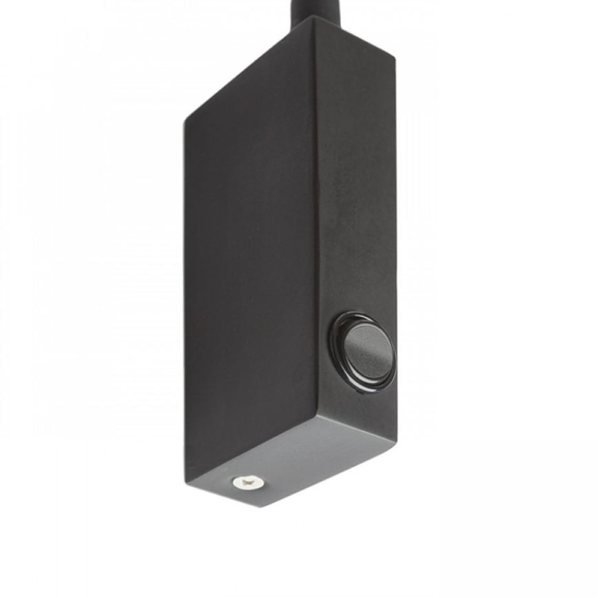 RED - Design Rendl - R12945 - Candeeiro de parede LED EKE LED/3W/230V preto