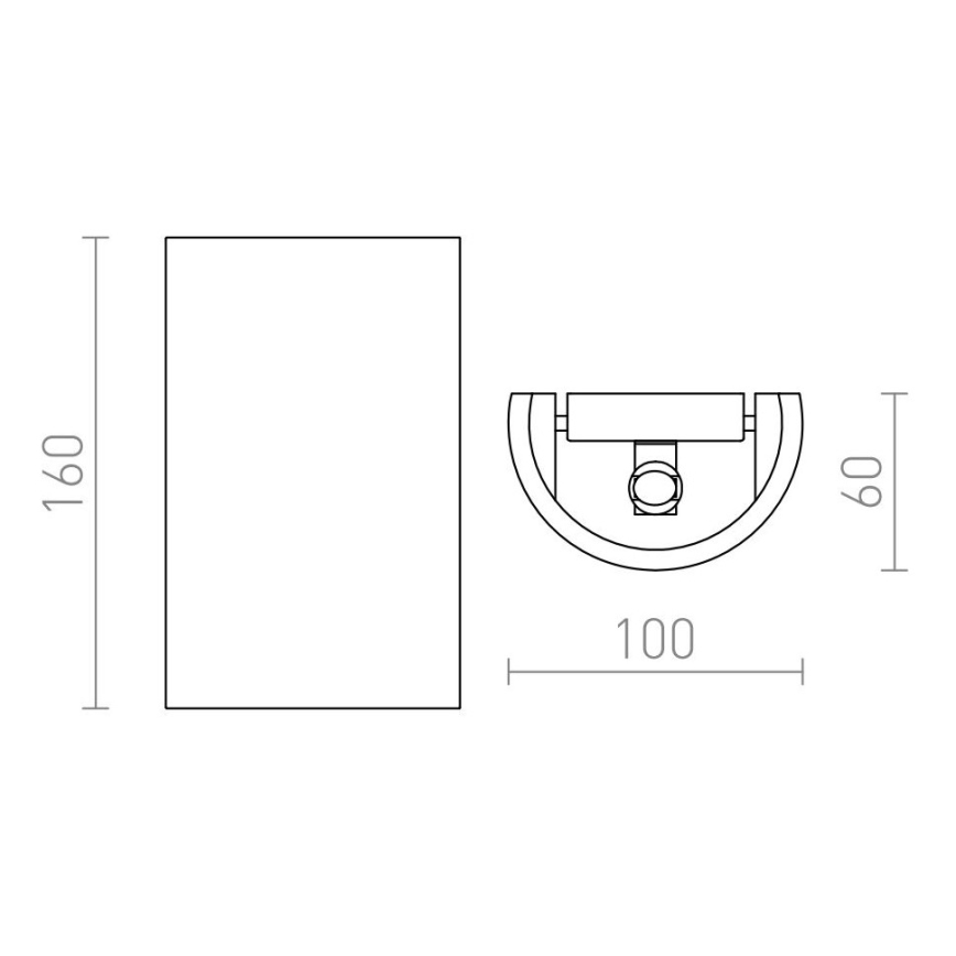 RED - Design Rendl - R12999 - Iluminação de parede CHIC 1xG9/33W/230V