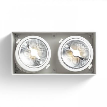 RED - Design Rendl - R13362 - Foco LED JAMES 2xLED/15W/230V