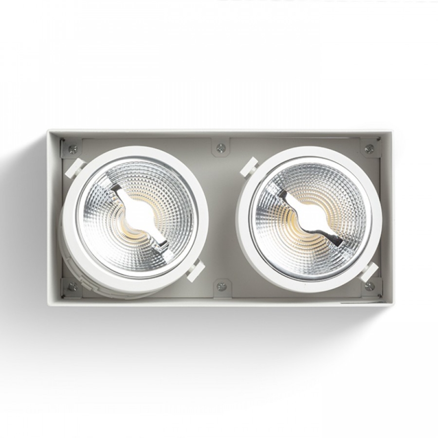 RED - Design Rendl - R13362 - Foco LED JAMES 2xLED/15W/230V