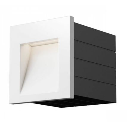 RED - Design Rendl - R12013 - Iluminação embutida exterior LED TESS LED/3W/230V IP54 branca