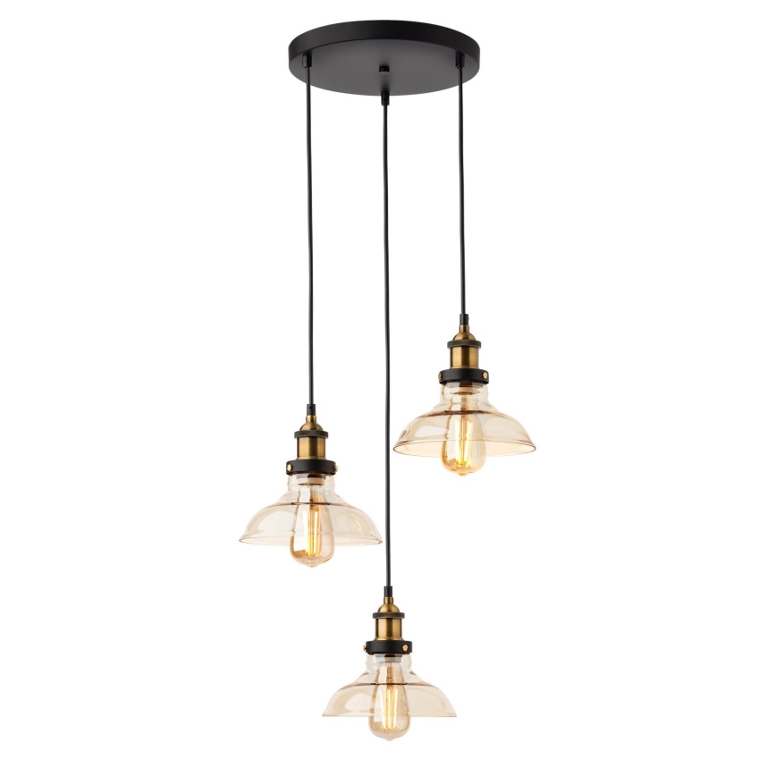 Redo 01-1004 - Candelabro num fio SAVILLE 3xE27/42W/230V