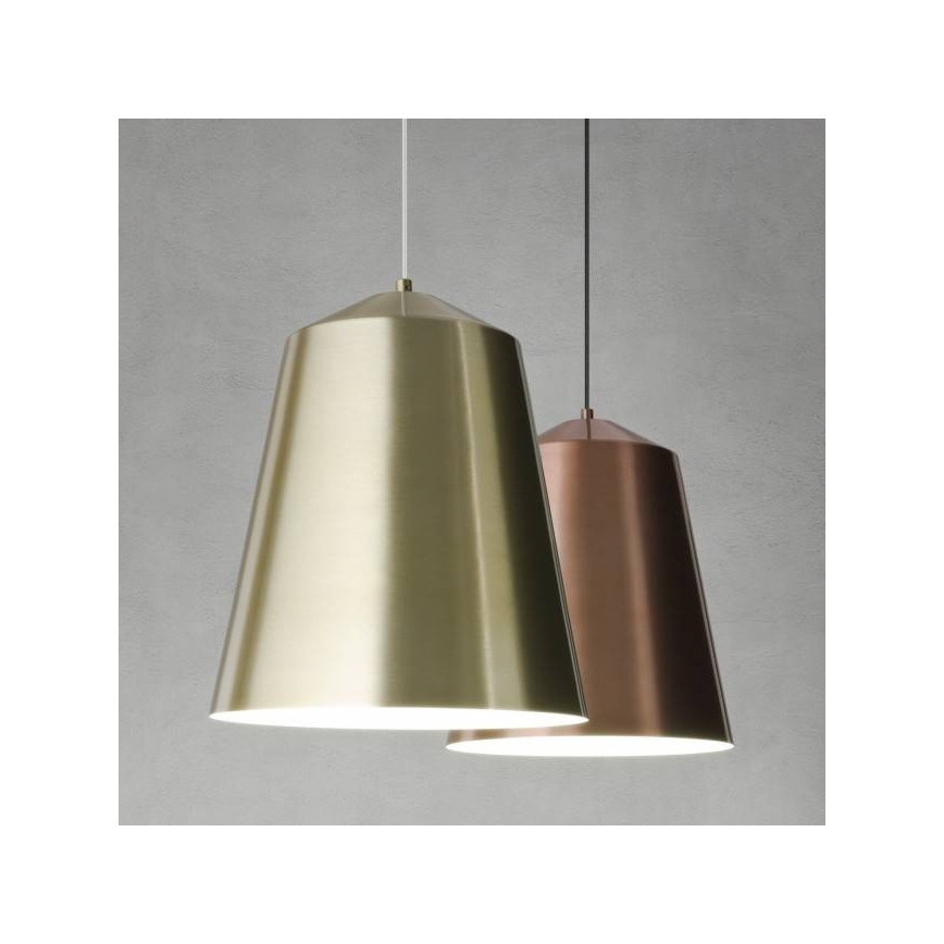 Redo 01-1104 - Candeeiro suspenso AYLA 1xE27/42W/230V diâmetro 36 cm dourado