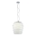Redo 01-1142 - Lustre em cabo MAGMA 1xE27/42W/230V Ø 38 cm cromado brilhante/branco