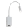 Redo 01-1193 - Candeeiro LED pequeno e flexível HELLO LED/3W/230V branco