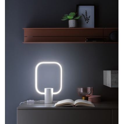 Redo 01-1226 - Candeeiro de mesa LED regulável DOM LED/21W/230V branco