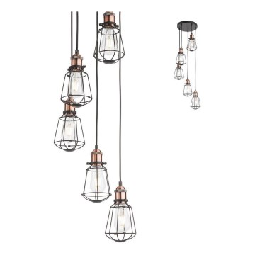 Redo 01-1303 - Candelabro num fio THARU 5xE27/42W/230V