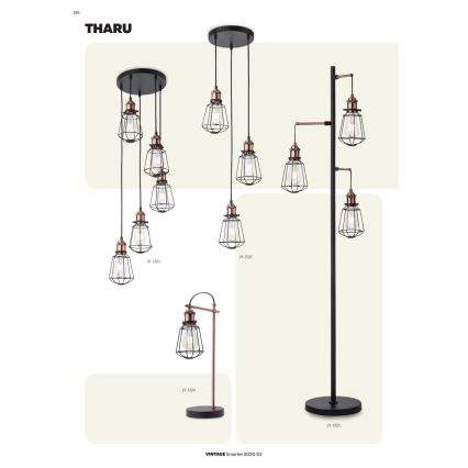 Redo 01-1303 - Candelabro num fio THARU 5xE27/42W/230V