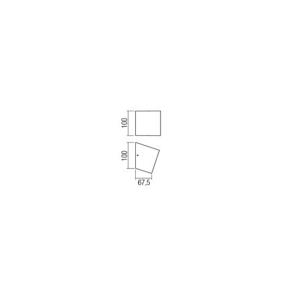 Redo 01-1317 - Iluminação de parede LED TOBIKO LED/6W/230V CRI 90 branco