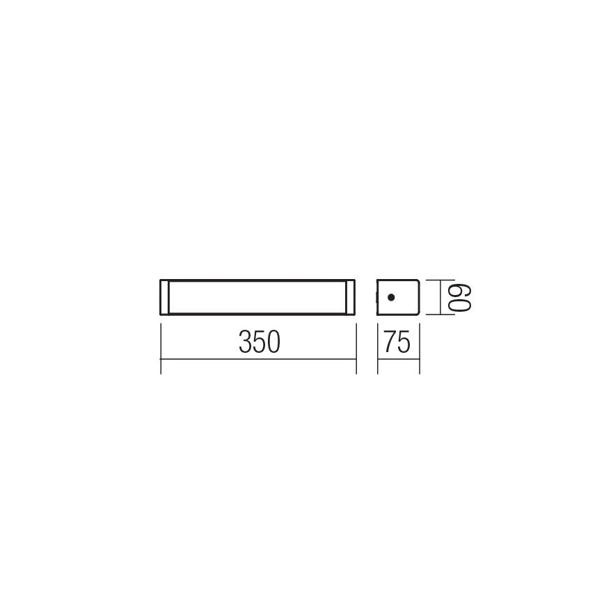 Redo 01-1423 - Luz de parede de casa de banho LED LEDO LED/8W/230V IP44