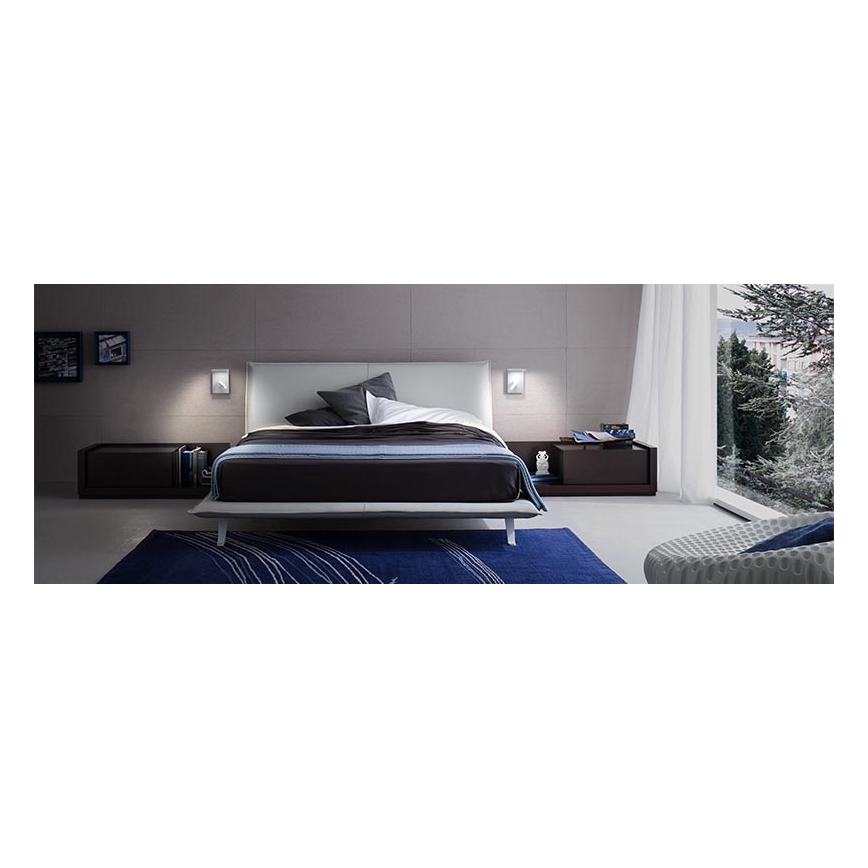 Redo 01-1499 - Foco de parede LED AGOS LED/6W/230V + LED/3,2W USB branco