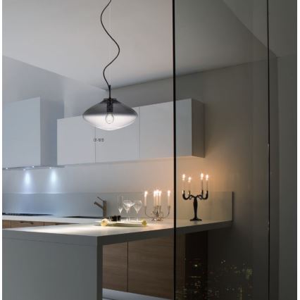 Redo 01-1619 - Candelabro suspenso ABSOLUTE 1xE27/42W/230V cinzento