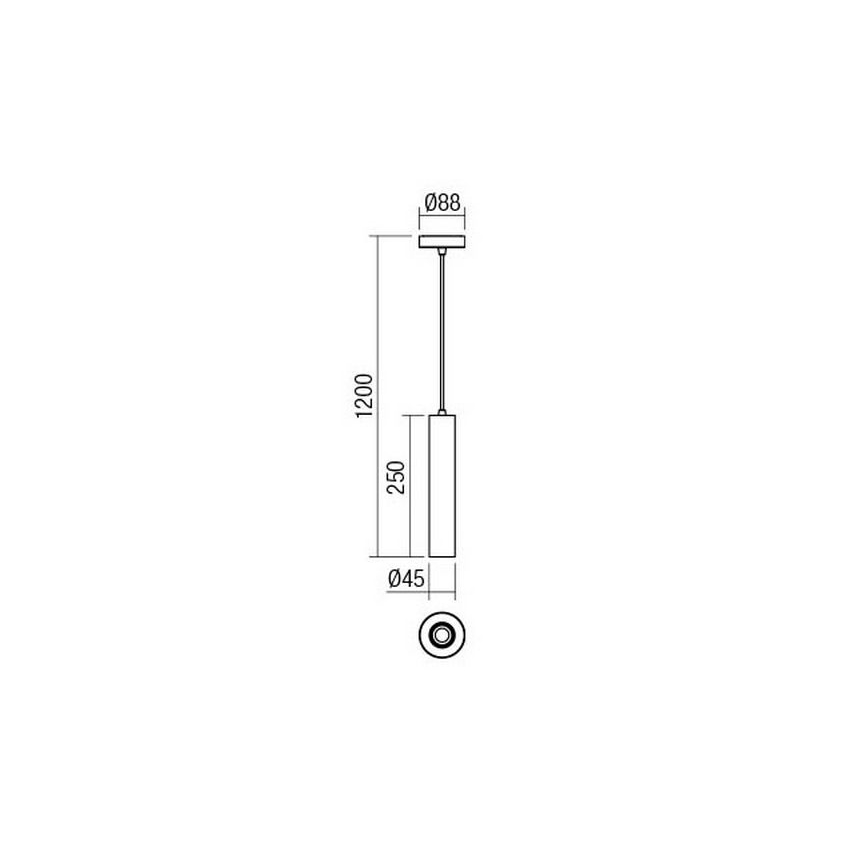 Redo 01-1659 - Candelabro num fio GOSSIP 1xE27/42W/230V