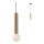 Redo 01-1660 - Candelabro num fio GOSSIP 1xE27/42W/230V