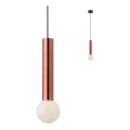 Redo 01-1661 - Candelabro suspenso GOSSIP 1xE27/42W/230V cobre