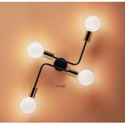 Redo 01-1669 - Luz de teto YAK 4xE27/42W/230V