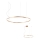 Redo 01-1713 - Candelabro suspenso LED com regulação ORBIT LED/55W/230V bronze
