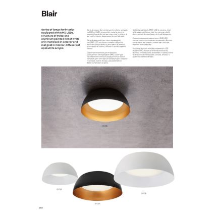 Redo 01-1732 - Candelabro suspenso LED BLAIR LED/55W/230V 3000K branco