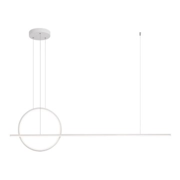 Redo 01-1734 - Candelabro suspenso LED com regulação GIOTTO LED/46W/230V branco
