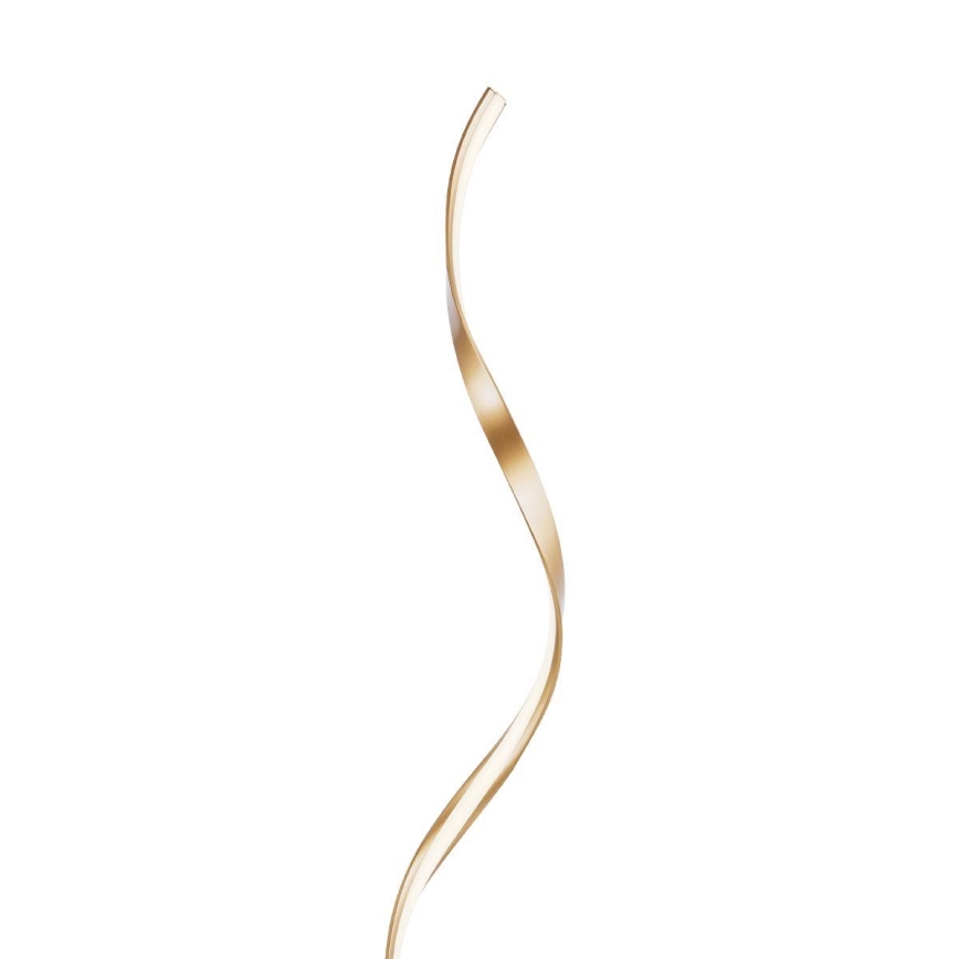 Redo 01-1798 - Candeeiro de pé LED regulável TORSION LED/24W/230V 3000K bronze